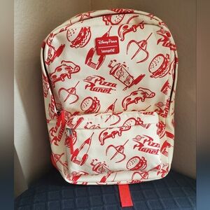 Disney Pixar Loungefly Pizza Planet Backpack NWT